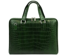 Skórzana aktówka damska Camilla PREMIUM 10.777 CROCO A4
