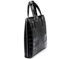 Skórzana aktówka damska Camilla PREMIUM 10.777 CROCO A4