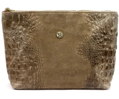Skórzana kosmetyczka Gregorio COSMETICS-004 CROCO
