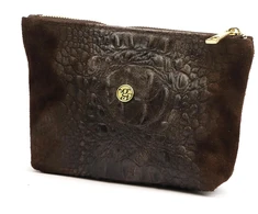 Skórzana kosmetyczka Gregorio COSMETICS-005 CROCO