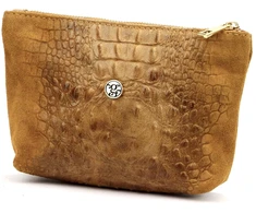 Skórzana kosmetyczka Gregorio COSMETICS-005 CROCO