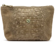 Skórzana kosmetyczka Gregorio COSMETICS-005 CROCO