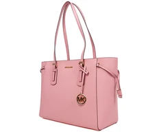 Skórzana shopperka Michael Kors 35R6GV6T7L – rožinė