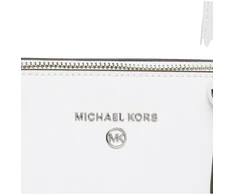 Skórzana torebka tote Michael Kors 30S2S6AT2L, optinė biel