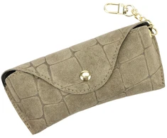 Skórzane etui na okulary CROCO Florence BRE-13