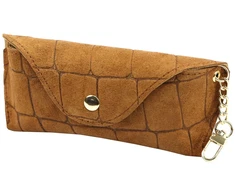 Skórzane etui na okulary CROCO Florence BRE-13