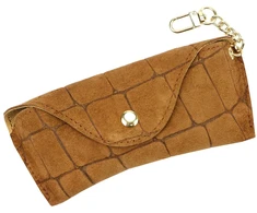 Skórzane etui na okulary CROCO Florence BRE-13