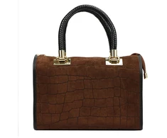 Odinis krepšys Camilla PREMIUM 10.019 CROCO su dirželiu