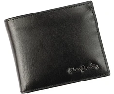 Natūralios odos vyriška piniginė Pierre Cardin TILAK51 8825, juoda