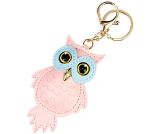 Skórzany Pakabutis do kluczy sowa Florence BRE-9 OWL