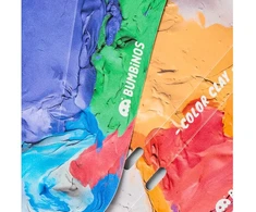 Skydelių komplektas Ass Savers Bumbinos Splash Pack Color Clay 14-16"