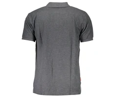 SLAZENGER KOSZULKA POLO Z KRÓTKIM RĘKAWEM MĘSKA Pilka