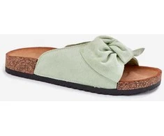Šlepetės vasarai su kaspinu ir kamštiniu padu Step in Style