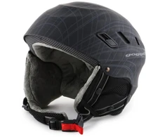 Slidinėjimo šalmas Goggle Tamsiai pilkas S200-2