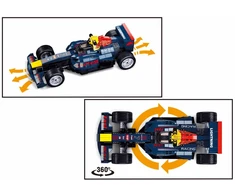 Sluban F10 sportinio automobilio RC konstruktorius, 423 det., 25,1 cm, 6+