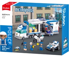 Konstruktorius Sluban Metropolis M38-B1219, plastikas