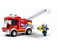 Sluban konstruktorius, Ugniagesių mažasis automobilis, 136 vnt.