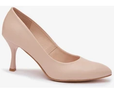 Smėlio spalvos aukštakulniai bateliai Step in style