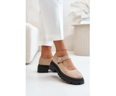Smėlio spalvos aulinukai Step in style