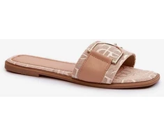 Smėlio spalvos basutės su sagtimi Step in style