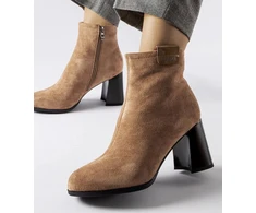 Smėlio spalvos elegantiški Serbadone stiletto batai