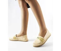 Smėlio spalvos espadrilės Big Star