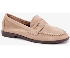 Smėlio spalvos mokasinai Step in style