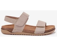 Smėlio spalvos moteriški sandalai 36–41