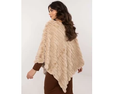 Smėlio spalvos oversize pončas