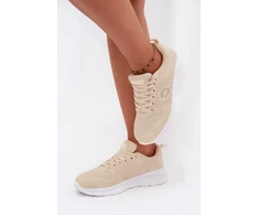 Smėlio spalvos platforminiai sportbačiai Step in style