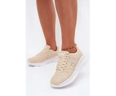 Smėlio spalvos platforminiai sportbačiai Step in style