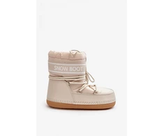 Smėlio spalvos sniego batai Step in style