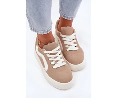 Smėlio spalvos sportbačiai Step in style