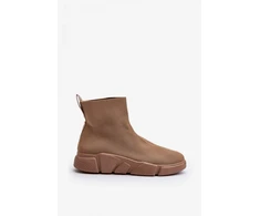 Smėlio spalvos sportiniai aulinukai Step in style