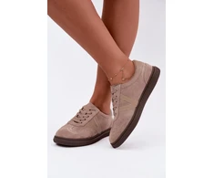 Smėlio spalvos sportiniai bateliai Step in style