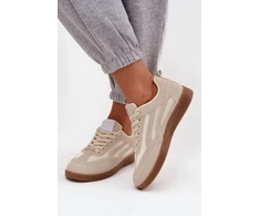 Smėlio spalvos sportiniai bateliai Step in style
