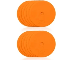 SMJ sport ZPO-O plokšti lauko žymekliai - apvalūs, 15 cm, 12 vnt. oranžiniai