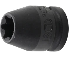 SMŪGINĖ GALVUTĖ E-STAR | 12,5 MM (1/2") KVADRATINĖ JUNGTIS | E18 (9779-18)