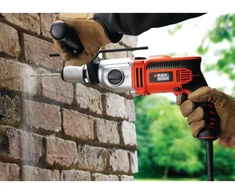 Smūginis gręžtuvas Juodas+DECKER KR1102K-QS, 1100 W