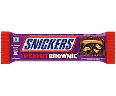 Snickers Peanut Brownie 45gr x 15 pcs 12 display (IND)