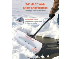 VEVOR Plastikinis sniego stumdymo kastuvas 61 cm