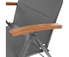Sodo gultas HECHT MONTANA LOUNGER, reguliuojamas