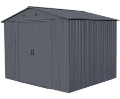 Sodo namelis HECHT 8X8 PLUS ANTHRACITE, 260 x 258 cm