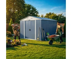 Sodo namelis HECHT 8X8 PLUS, metalinis