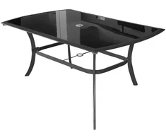 Sodo stalas HECHT SHADOW TABLE, aliuminio konstrukcija