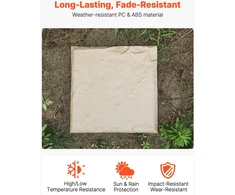 VEVOR Dekoratyvinės plytelės 8 vnt. vejos takui