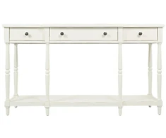 Sofa Av1630-60 Konsolė 3S Avola Antique Baltas