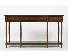 Av1632-60 Avola Konsolė 3S Avola Antique Mahogany