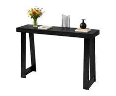 VEVOR 118 cm moderna konsolė juoda