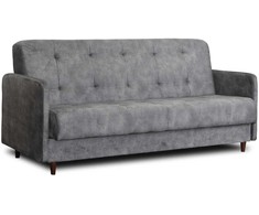 Mebel Elite Sofa-lova TIVOLI su patalynės dėže, 198 cm, pilka